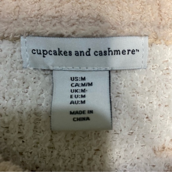 575 Cozy Beige Snowflake Sweater - Picture 3 of 7